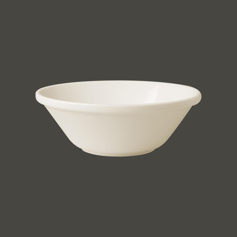 Rak Banquet Vitrified Porcelain White Round Stacking Salad Bowl 72cl