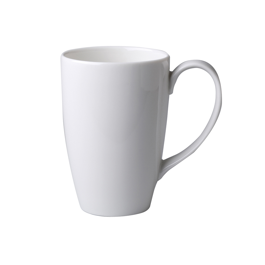 Rak Banquet Vitrified Porcelain White Flora Mug 26cl