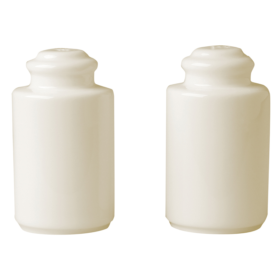 Rak Banquet Vitrified Porcelain White Pepper Shaker 10cm