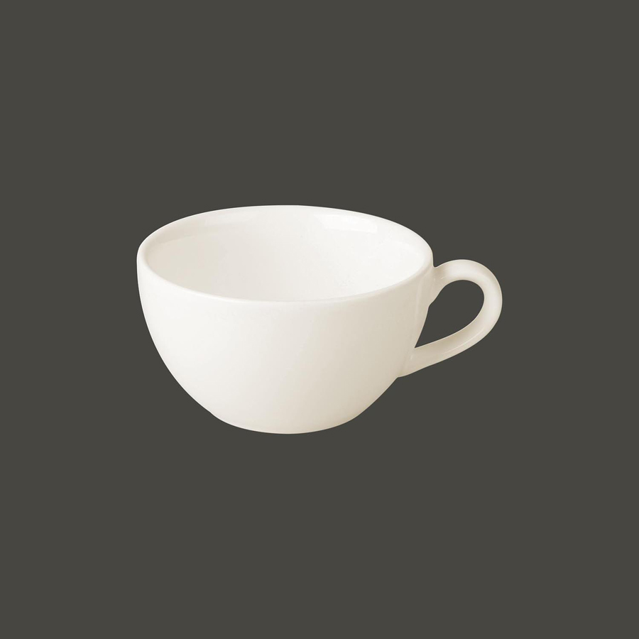 Rak Banquet Vitrified Porcelain White Cup 28cl