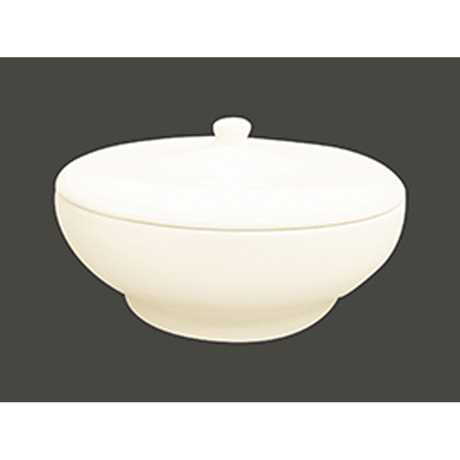 Rak Buffet White Round Soup Tureen & Lid 15cm