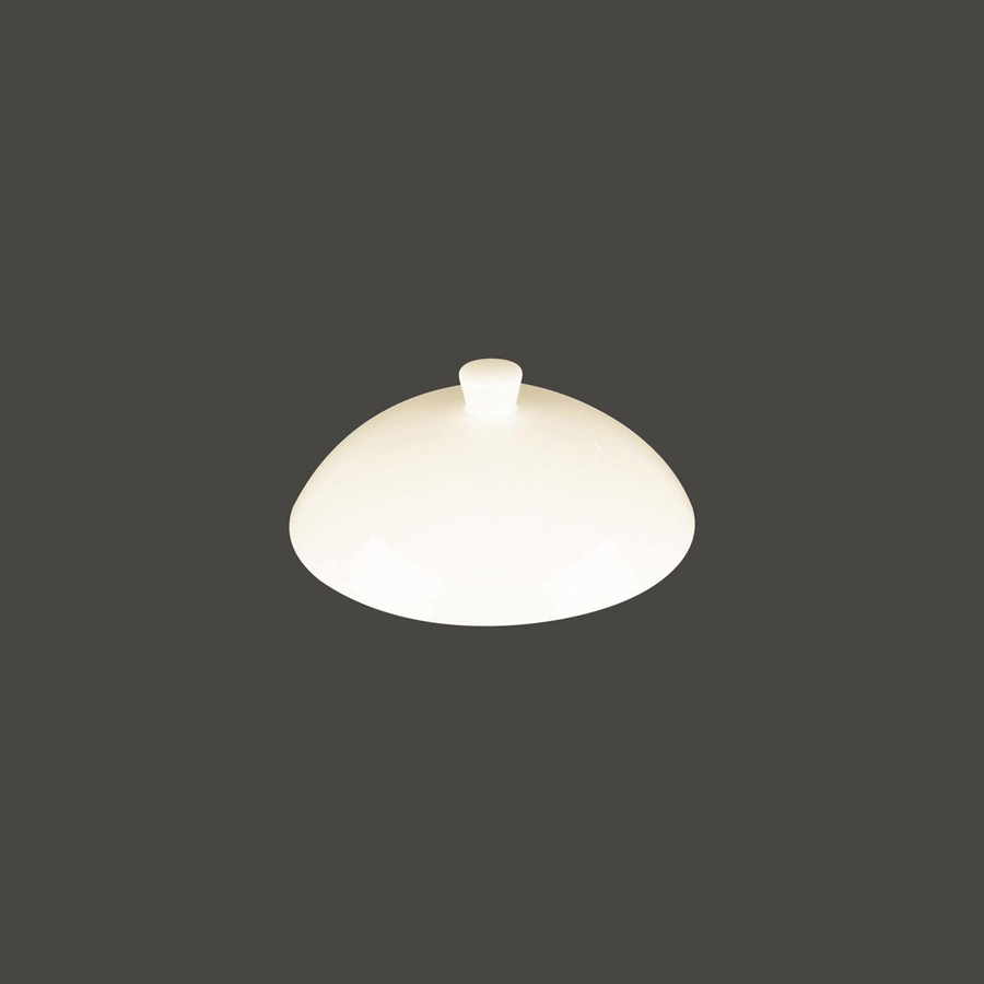 Rak Ivoris Finedine Vitrified Porcelain White Cloche For Gourmet Deep Plate 29cm