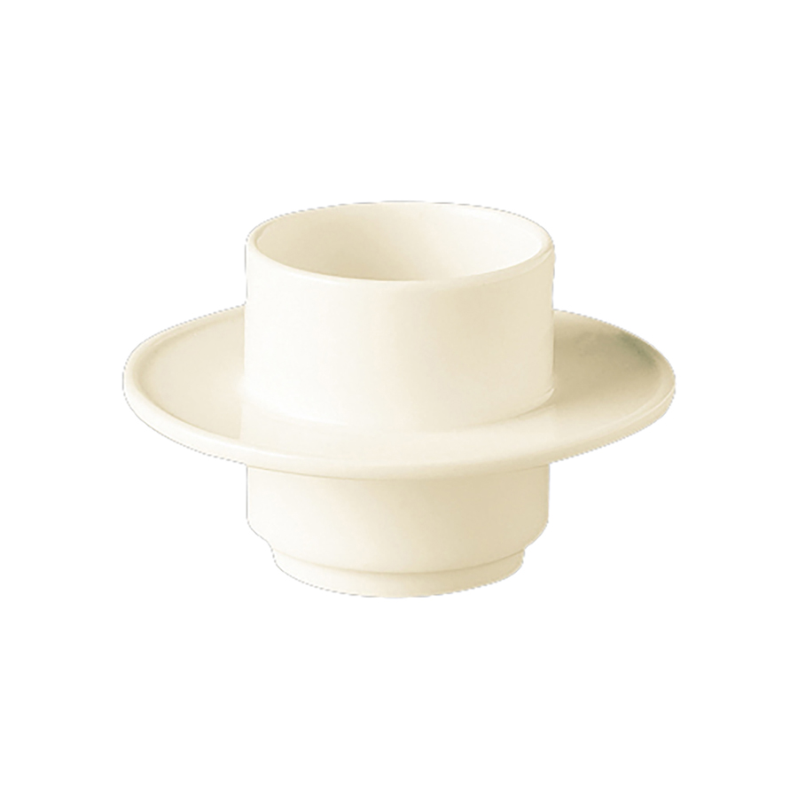 Rak Nordic Vitrified Porcelain White Round Mise En Bouche Cup 9cl