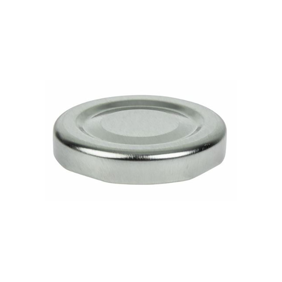 Silver Cap For Mini Milk Bottle