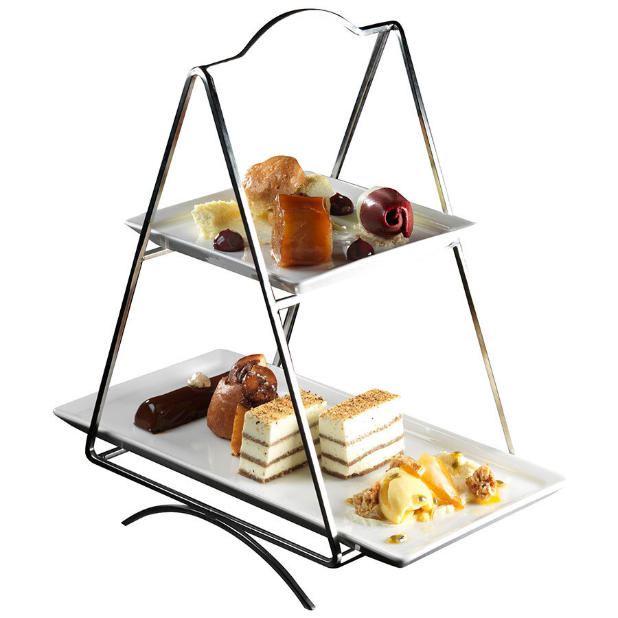Afternoon Tea Stand - Stainless Steel