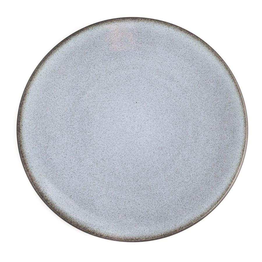 Jars Tourron Ecorce Blue/Grey Bread Plate 14cm