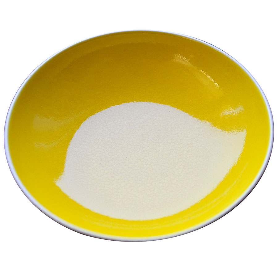 Jars Tourron Stoneware Citron Round Soup Bowl 19cm
