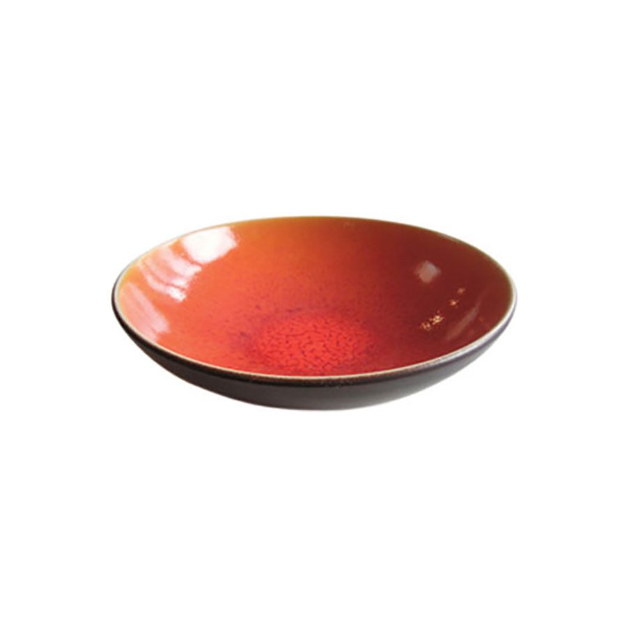 Jars Tourron Stoneware Orange Round Soup Bowl 19cm