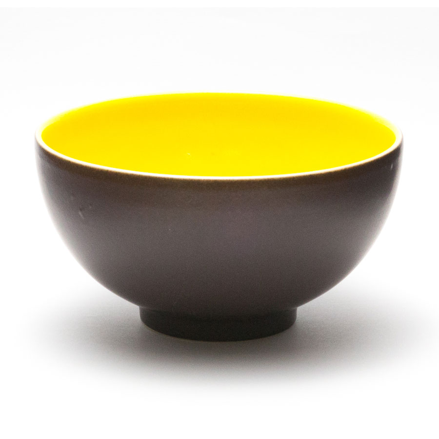 Jars Tourron Stoneware Citron Round Bowl 14.5cm 60cl