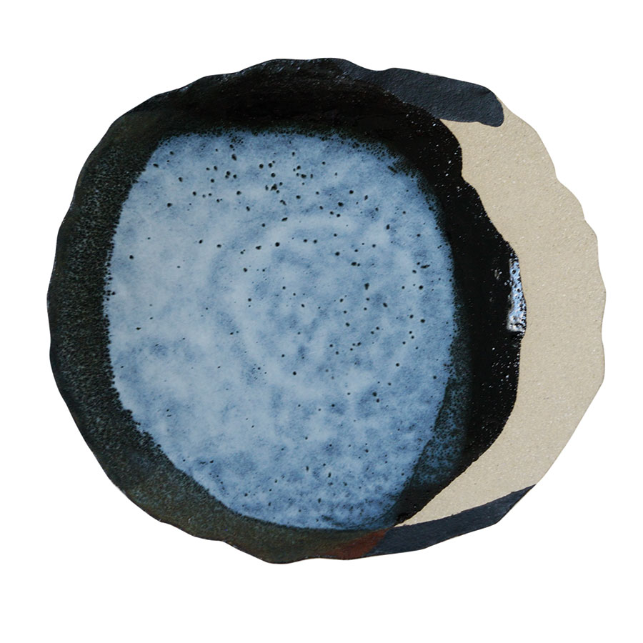 Jars Wabi Stoneware Awa Dinner Plate 30x27cm