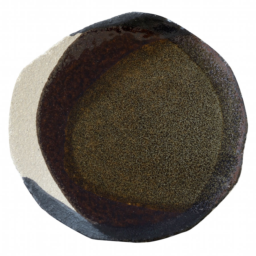 Jars Wabi Stoneware Seidou Dessert Plate 23x21cm